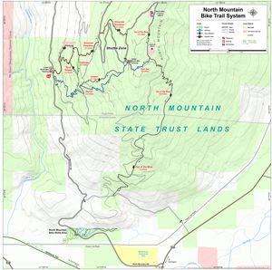 North Mountain Trail Map