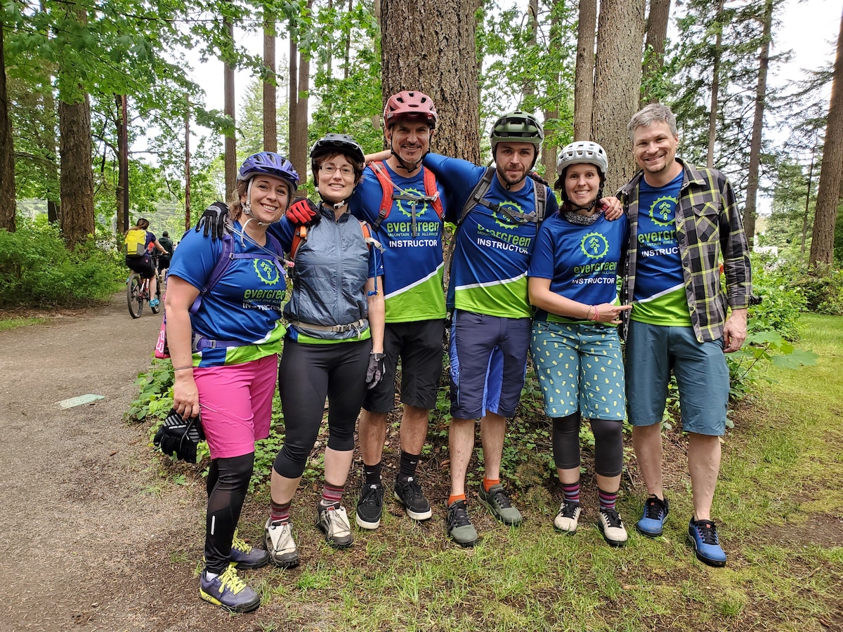 Evergreen MTB instructors