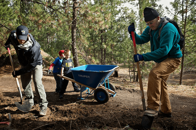 Evergreen MTB instructors