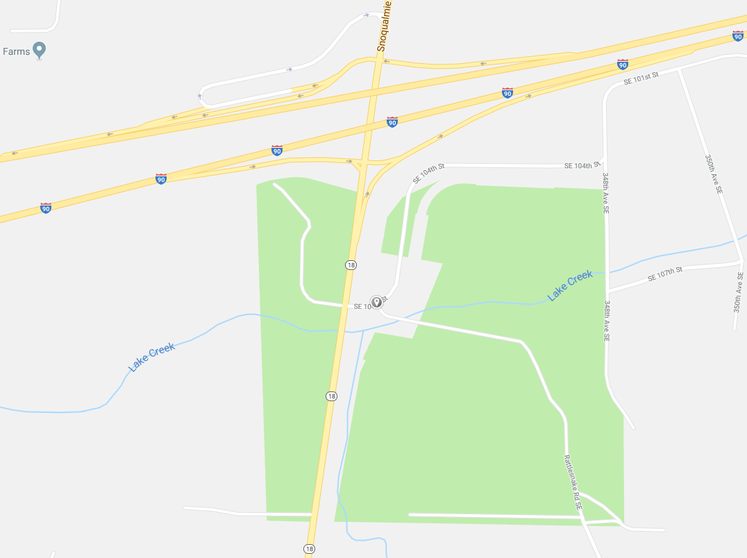 Hwy 18 Map