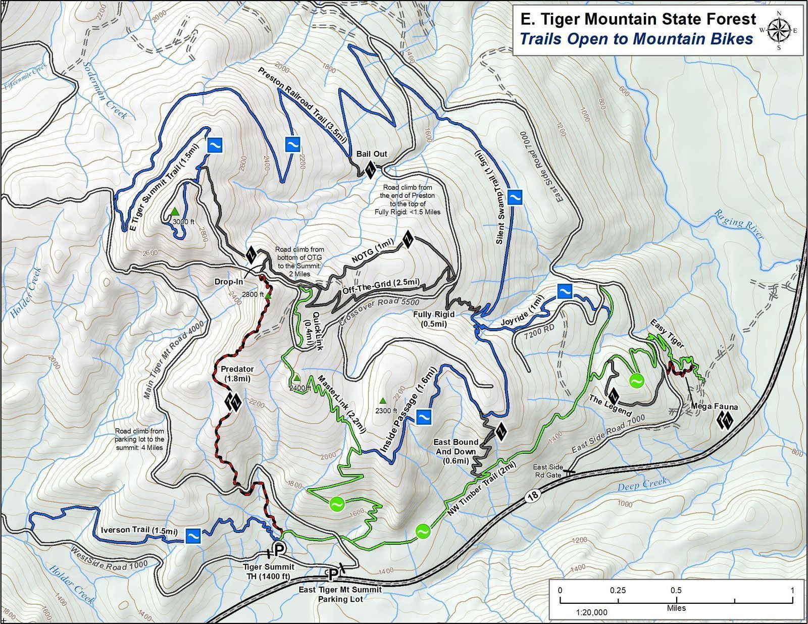 White Tiger Map