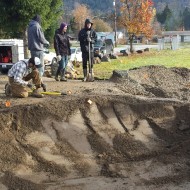 Pumptrack in progress