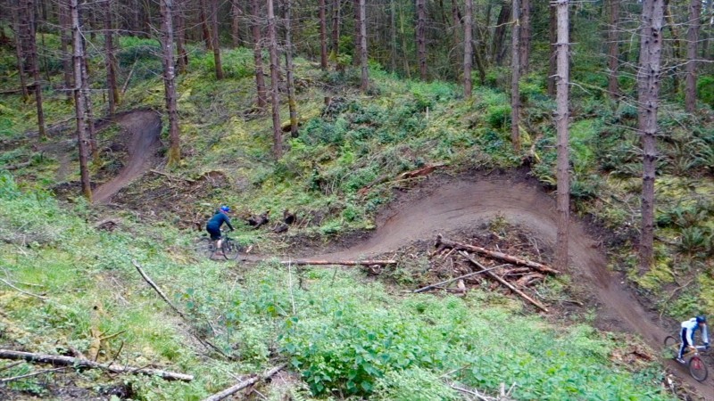 single track trails near me