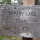 Trailhead sign