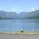 Wynoochee Lake near the top of the dam